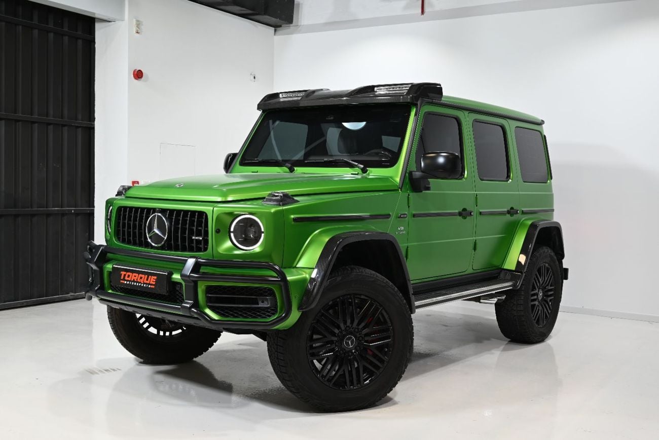Mercedes Benz G 63 AMG 4X4²  2022 Mercedes-Benz G63 AMG 4x4², 2028/11 Mercedes Warranty, 2026/11 Mercedes Service Pack, GCC