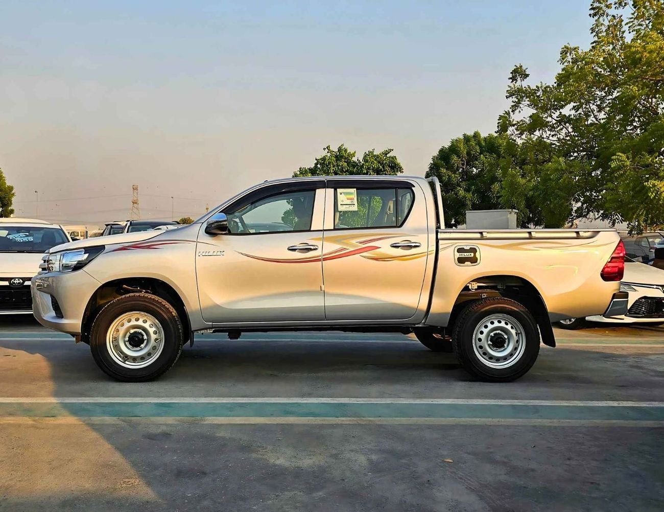 تويوتا هيلوكس NARROW BODY DOUBLE CABIN/ CDP, DECK GUARD FRAME / DIESEL MT 2.4L V4 4WD (CODE#HMD)