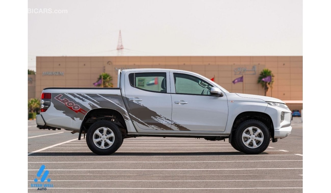 Mitsubishi L200 GL 2019 Petrol Double Cabin M/T 2.4L 4WD / Like New Condition / GCC / Book Now!