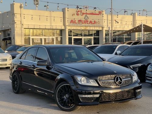 Mercedes-Benz C 200 Std Model 2014, Khaleeji, kit 63 c full option, panoramic sunroof, 4 cylinder, odometer 175000