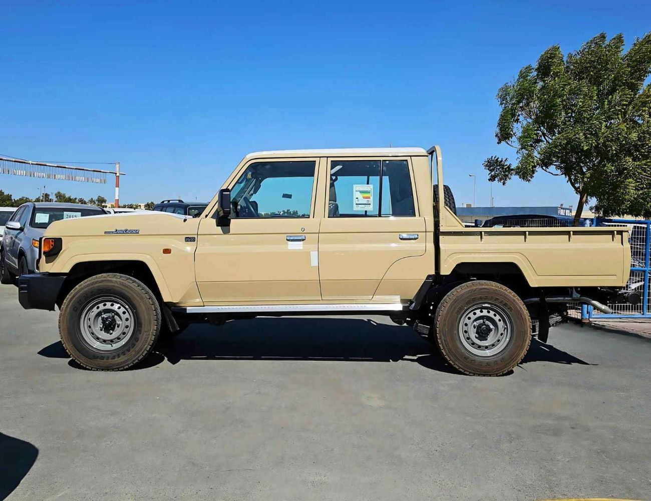 تويوتا لاند كروزر بيك آب DOUBLE CABIN / 4.0L V6 PETROL A/T 4WD / SNORKEL, POWER WINDOWS  (CODE # STD-E)