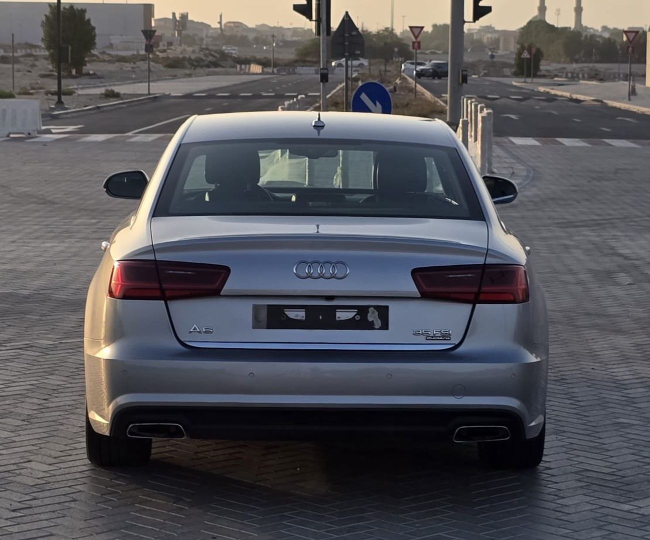 Audi A6 TFSI quattro S-Line 3.0L MODEL 2017 GCC CAR PERFECT CONDITION INSIDE AND OUTSIDE FULL OPTION SUN ROO