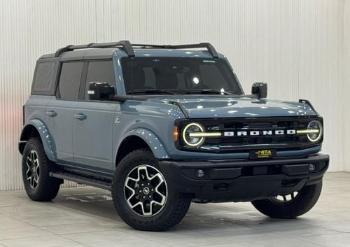 فورد برونكو Outer Banks 2.7L 2021 Ford Bronco Outer Banks, Agency Warranty  Service To 12/26, Full Agency Servic
