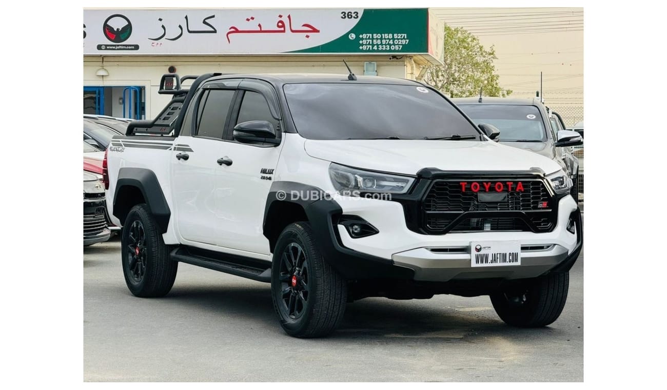 Toyota Hilux CONVERTED TO LATEST 2023 GR SPORTS | RHD | ELECTRIC SEATS | SPORTS BAR | BLACK ALLOY RIMS