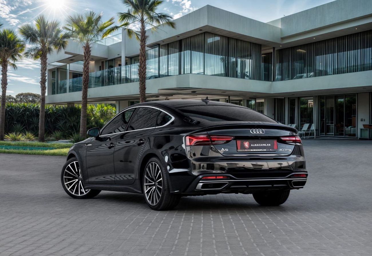 أودي A5 2,546 P.M  | A5 40 TFSI | 0% Downpayment | LOW MILEAGE