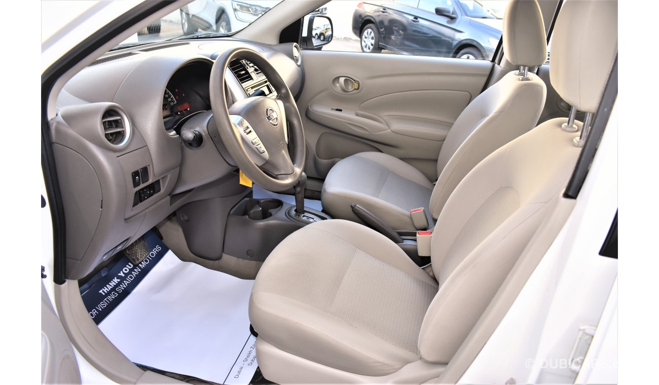 Nissan Sunny AED 585 PM | 0% DP | 1.5L SV GCC WARRANTY