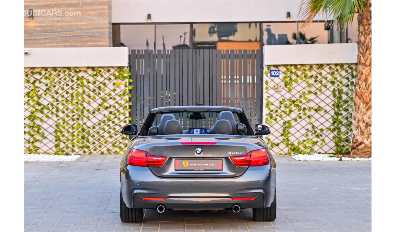 BMW 435i Convertible 3.0L | 1,841 P.M | 0% Downpayment | Full Option | Immaculate Condition