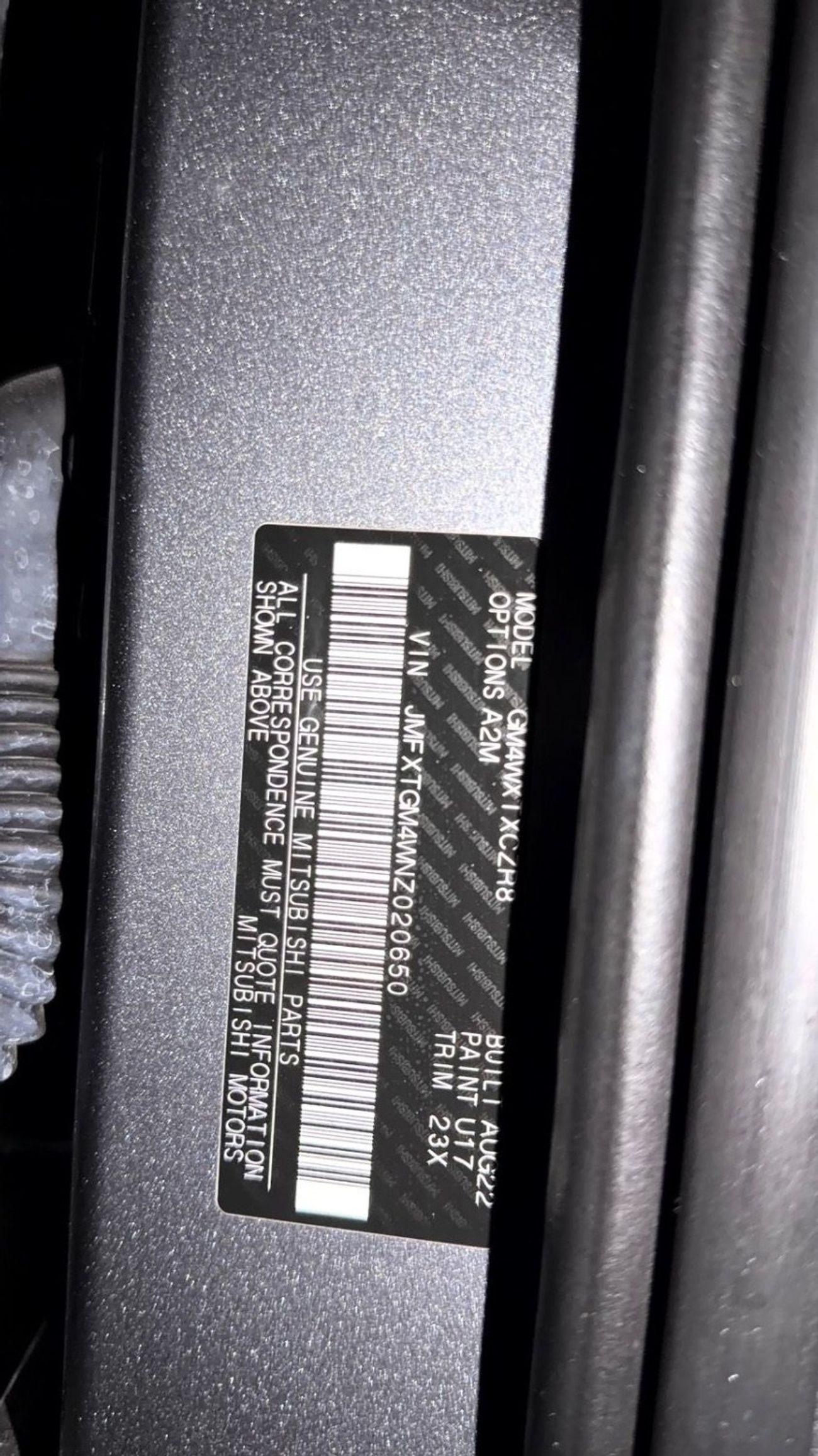 ميتسوبيشي آوتلاندر Aspire Export from Australia