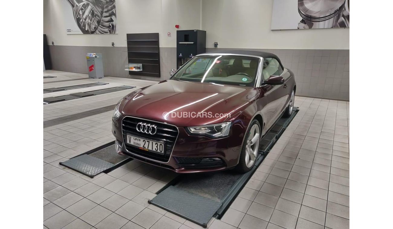 Audi A5 convertible soft top