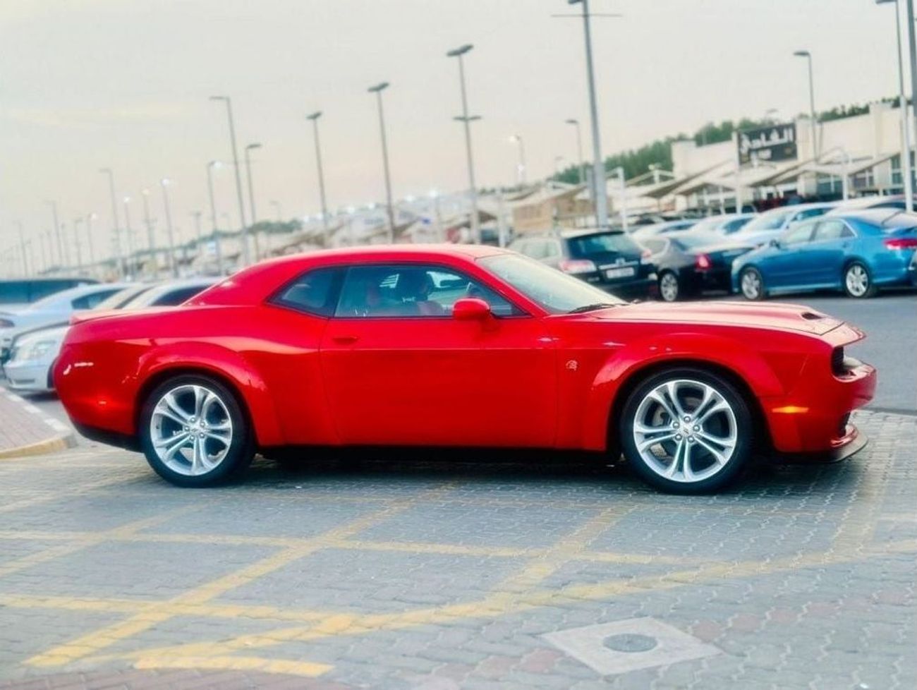 Dodge Challenger R/T | Monthly AED 1580/- | 0% DP | Custom Alcantara Seats | Touch Screen | Cruise Control | # 71435