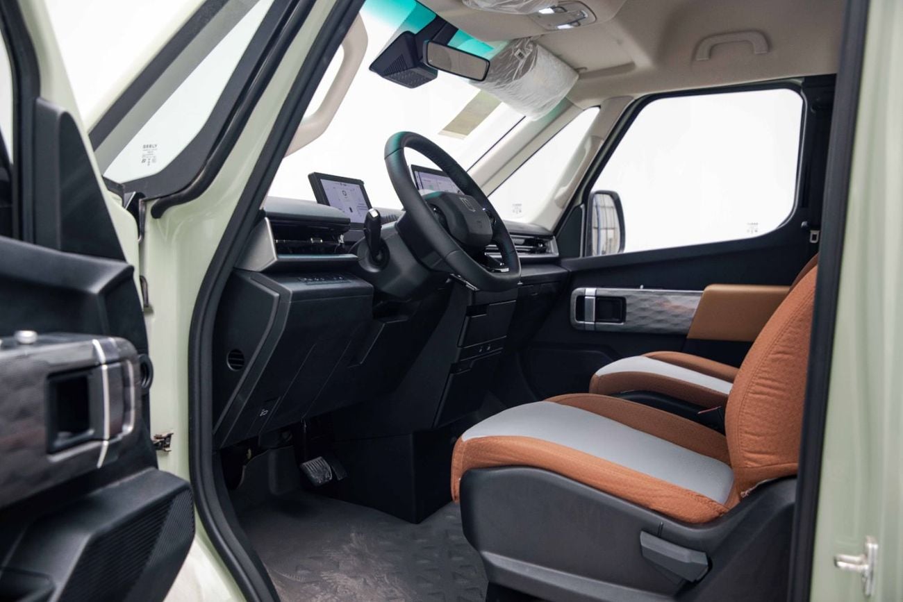 Geely Farizon Super Van 9-Seater EV - Green inside Tan | Export Only