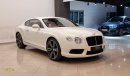 Bentley Continental GT 2015 Bentley Continental GT, Warranty-Service History, GCC