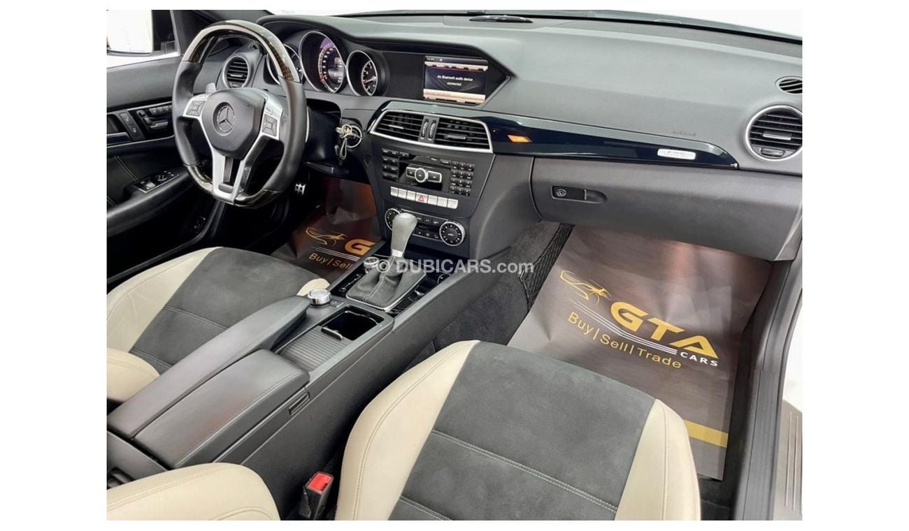 Mercedes-Benz C 63 Coupe Edition 507 2014 Mercedes-Benz C63 507 Coupe, Full Service History, Fully Loaded, GCC