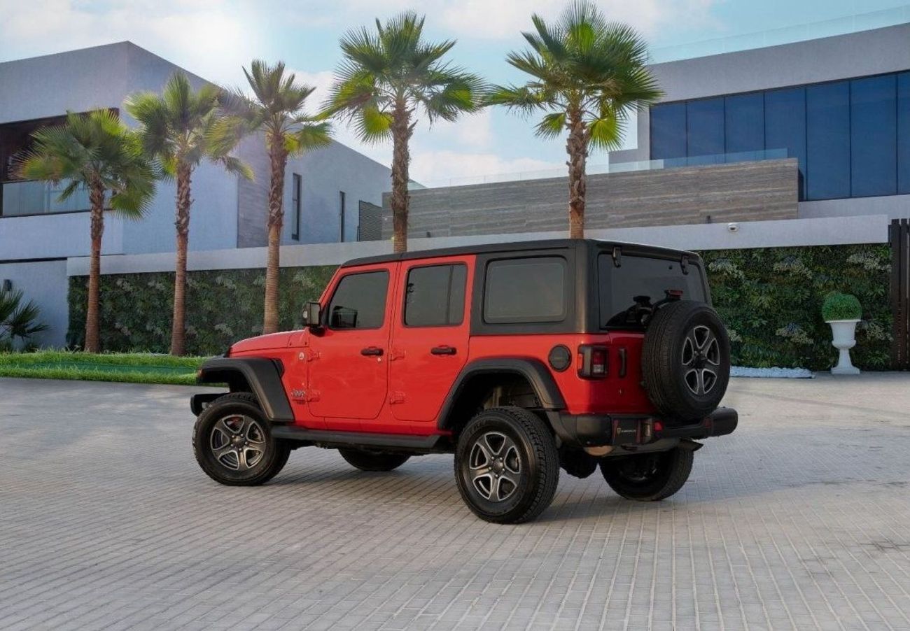 Jeep Wrangler Unlimited Sport | 3,131 P.M  | 0% Downpayment | Excellent Condition!