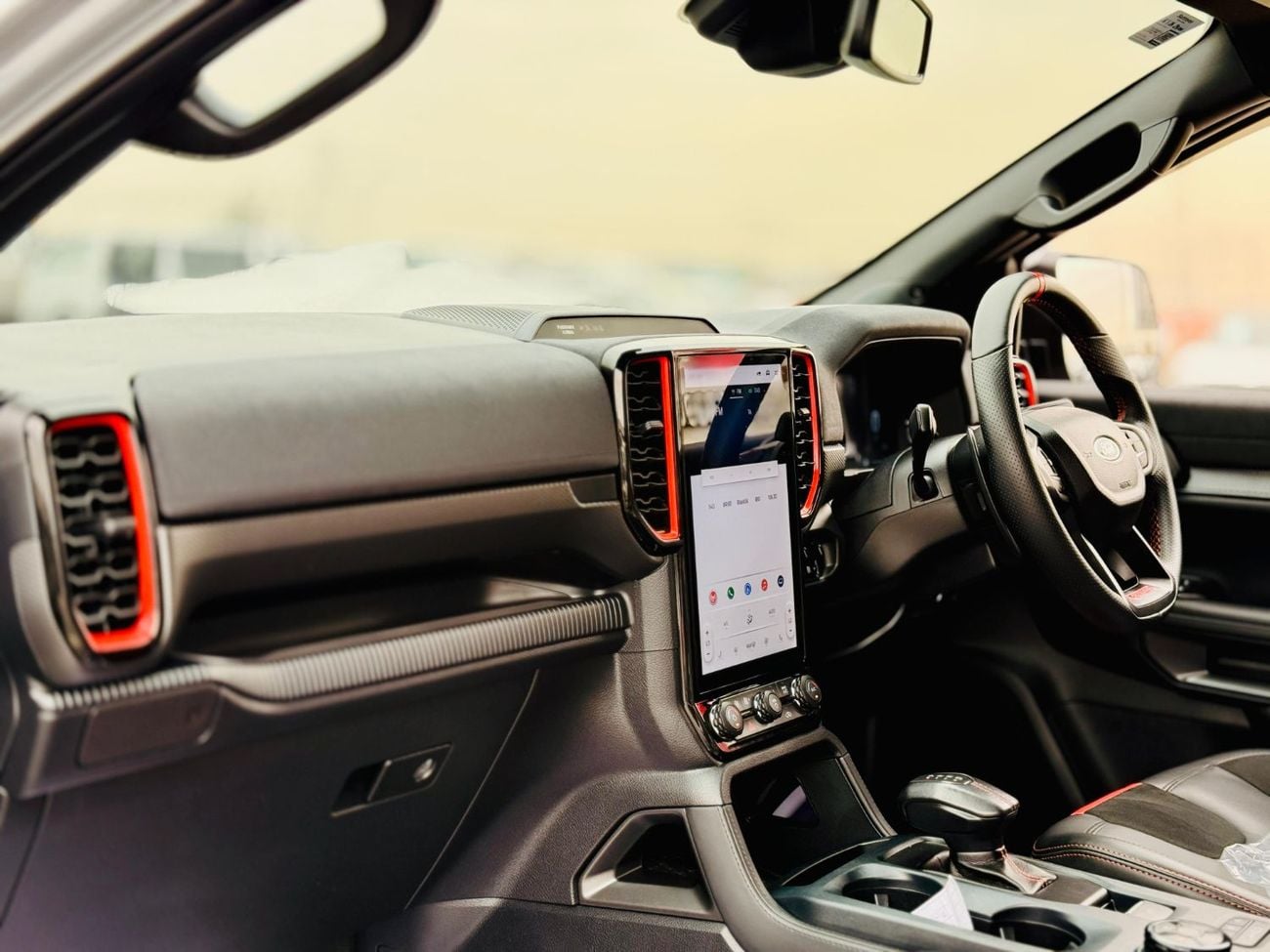 فورد رينجر رابتور Ford raptor 2024 19000km Petro RHD grey colour