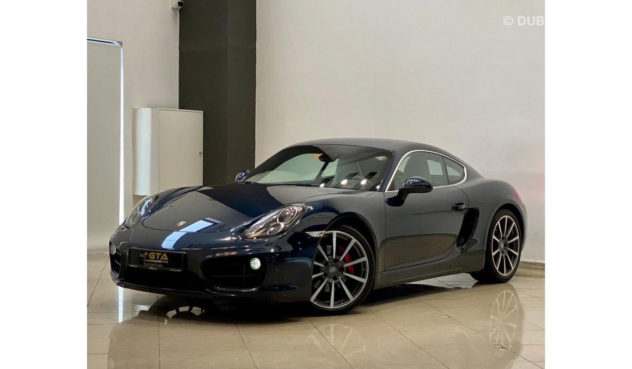 بورش كايمان أس 2016 Porsche Cayman S, One Owner, Full Porsche Service History, Warranty, GCC