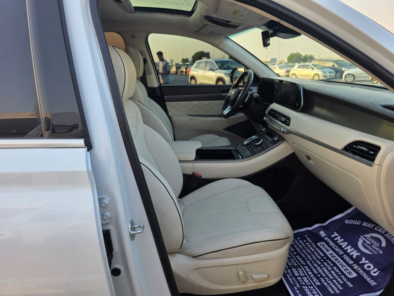 Hyundai Palisade 2021 Model Calligraphy Two sunroof and 360 camera