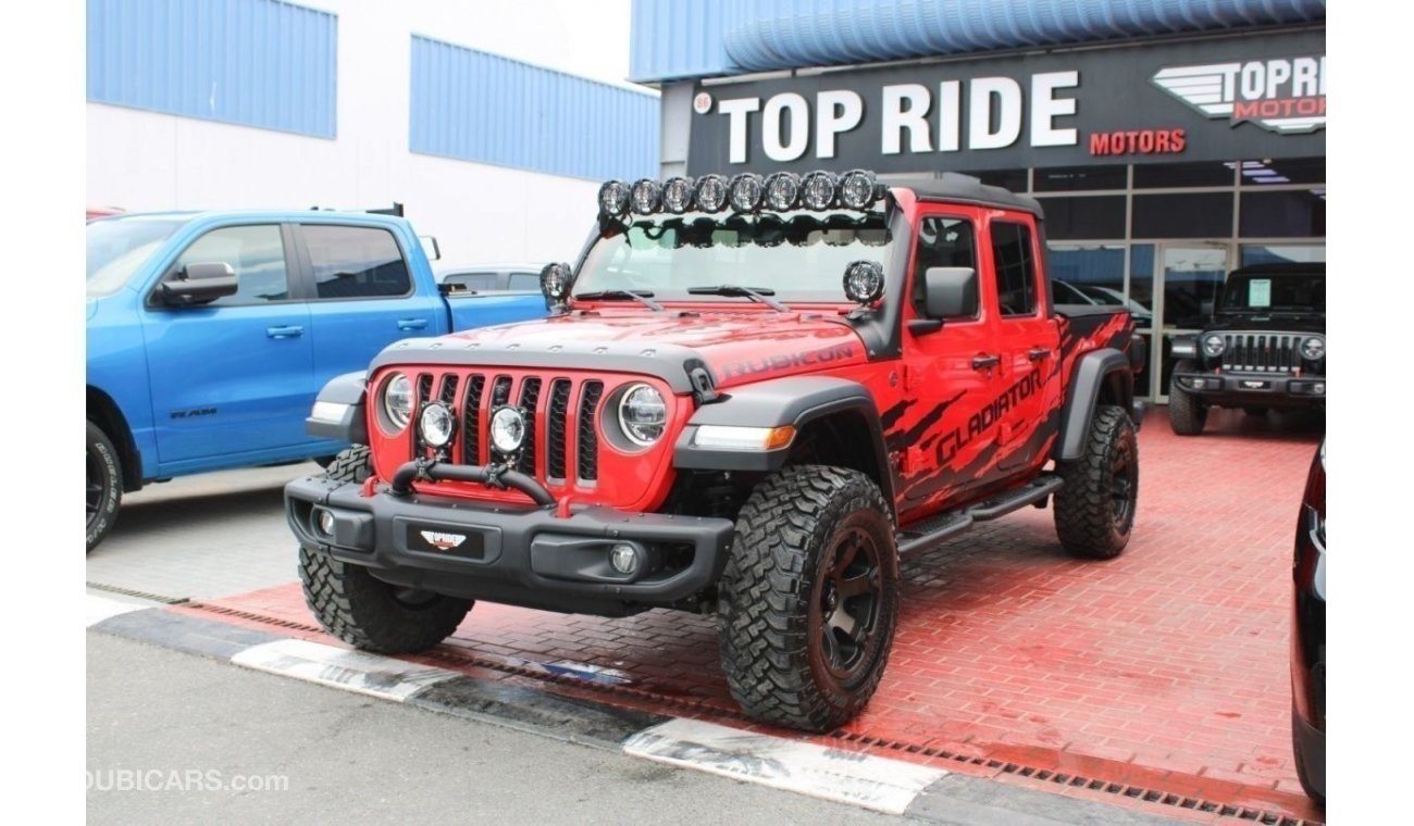 Jeep Gladiator RUBICON 3.6L 2020- FOR ONLY 2,377 AED MONTHLY