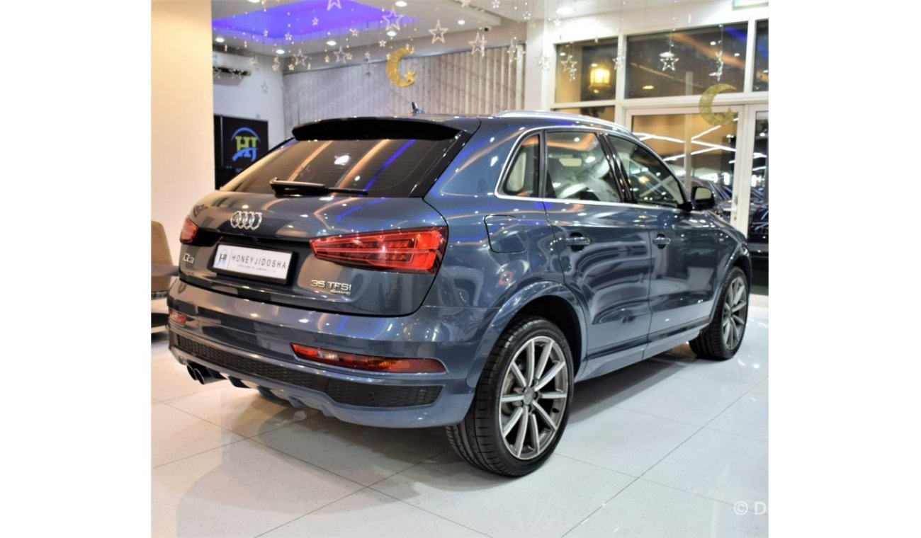 أودي Q3 EXCELLENT DEAL for our Audi Q3 S-Line 35TFSi 2018 Model!! in Blue Color! GCC Specs