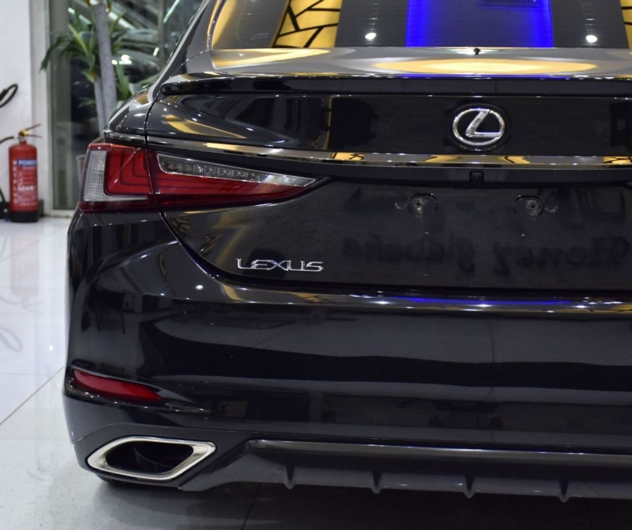 Lexus ES350 EXCELLENT DEAL for our Lexus ES350 F-Sport ( 2023 Model ) in Black Color GCC Specs