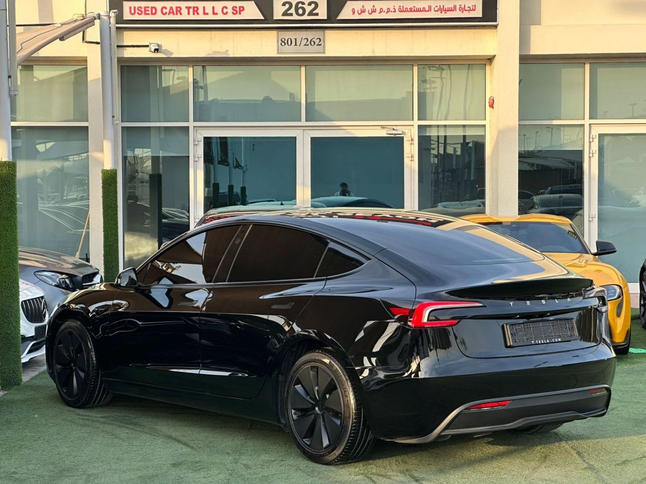 تسلا موديل 3 تسلا موديل 3 ستاندر 2024 خليجي صبغ وكاله تشييكات وكاله تحت الضمان
