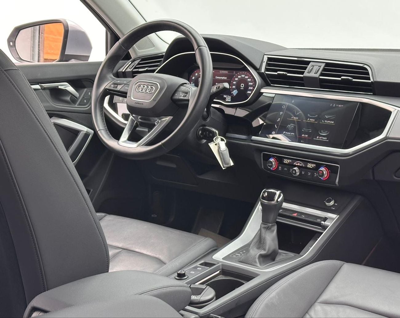 أودي Q3 2022 Audi Q3 35TFSI, Nov/2027 Audi Warranty, 07/2027 Service Contract, Audi Full Service History, GC