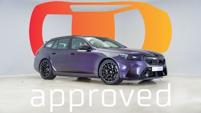 BMW M5 M5 Touring Individual | AED 9,672 PM | Warranty October 2027 - Service October 2028 | GCC