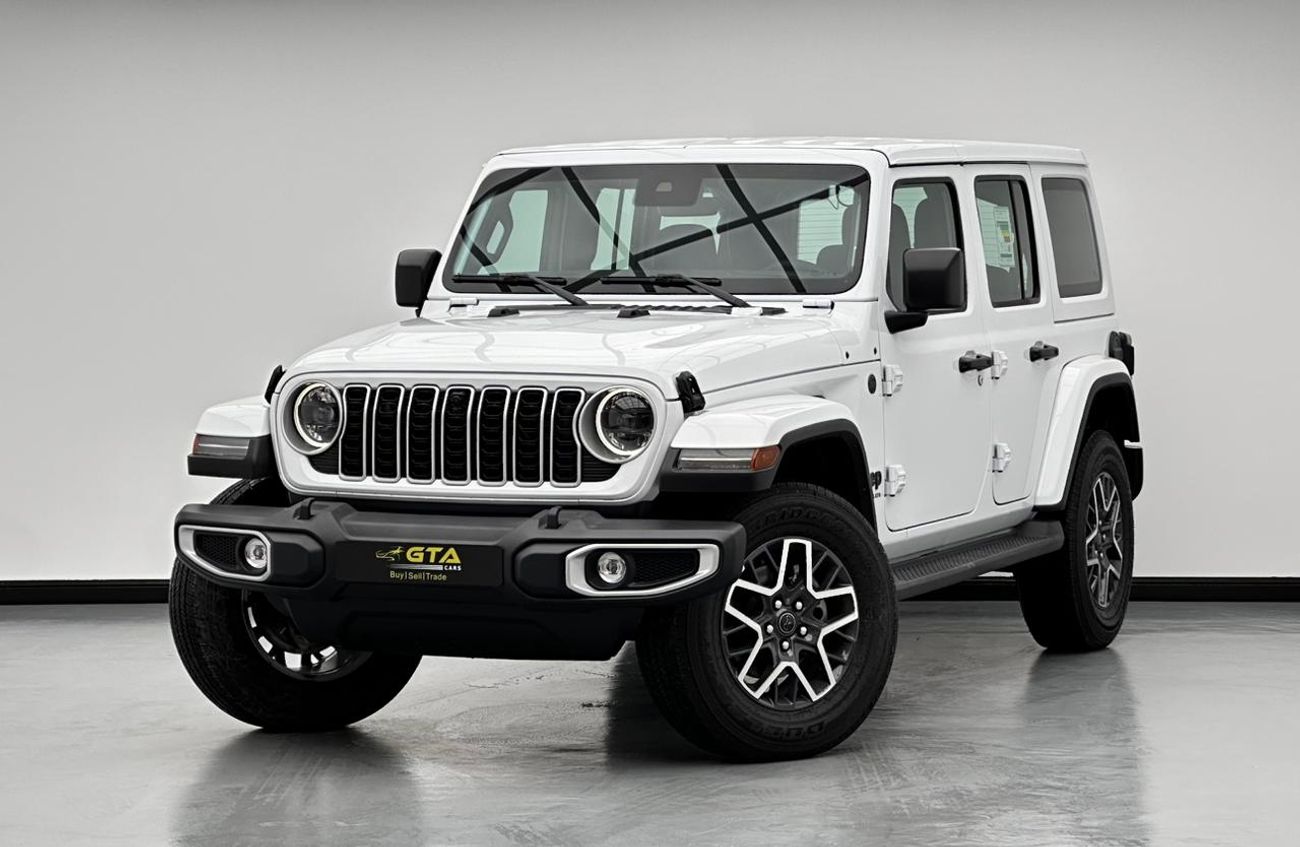 Jeep Wrangler Unlimited Sahara 2.0L A/T 2025 Jeep Wrangler Unlimited Sahara, Brand New, 3 Year Jeep Warranty, Exce