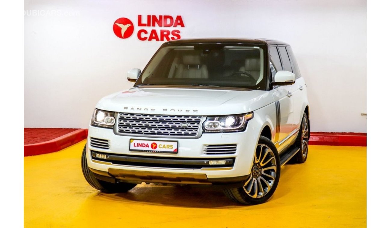 Land Rover Range Rover Vogue SE Supercharged RESERVED ||| Range Rover Vogue SE Supercharged 2015 GCC under Warranty with Flexible Down-Payment.