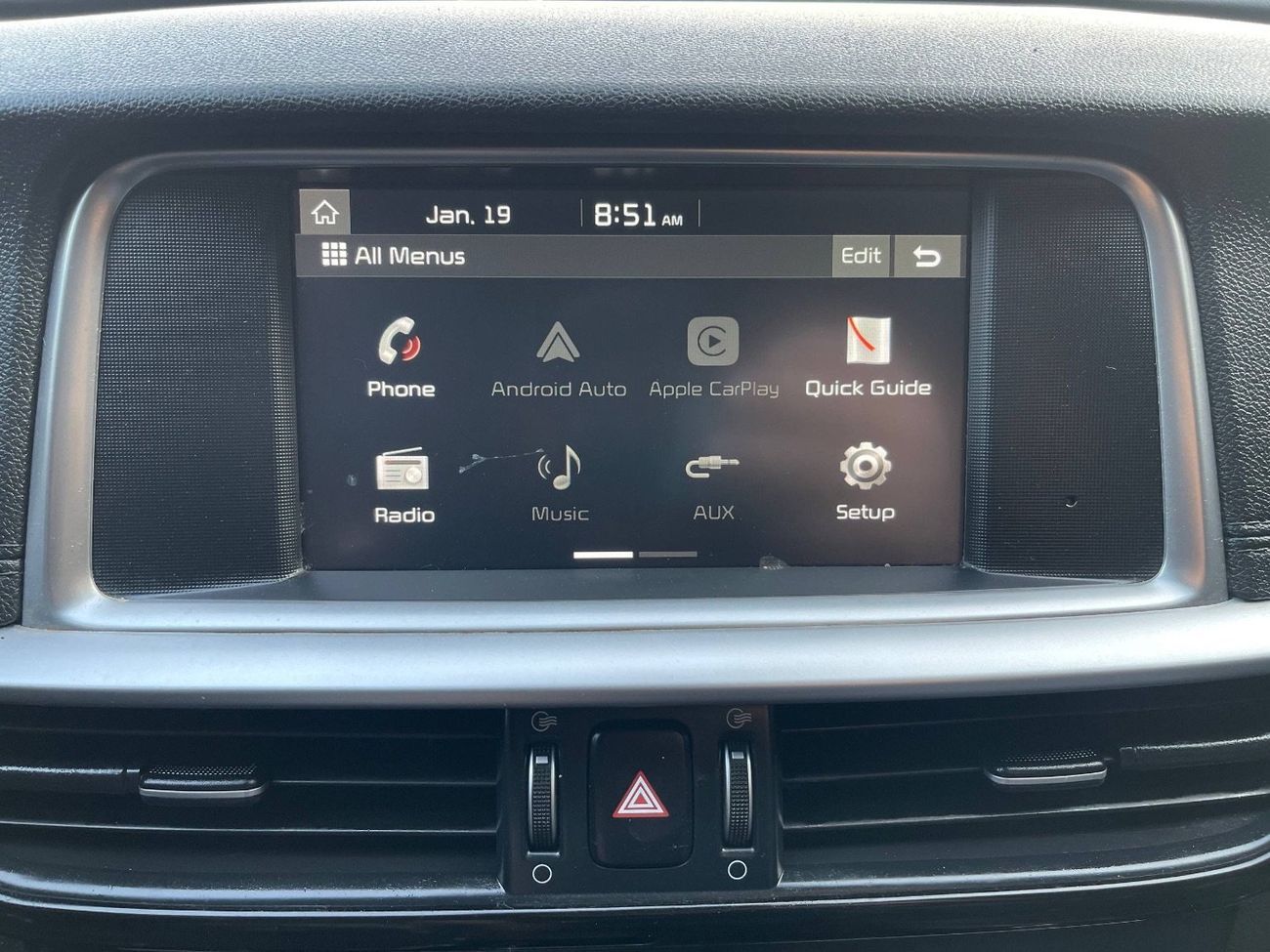 Kia Optima EX Deluxe 2.4L 2.4L V4 / LONE ASSIST / BIG SCREEN / APPLE ANDROID AUTO / LEATHER