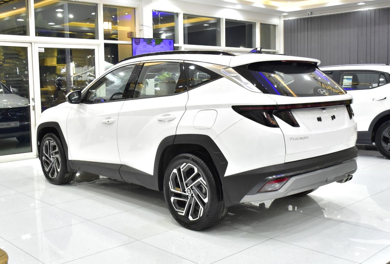 هيونداي توسون EXCELLENT DEAL for our Hyundai Tucson 1.6L Turbo ( 2025 Model ) in White Color European Specs
