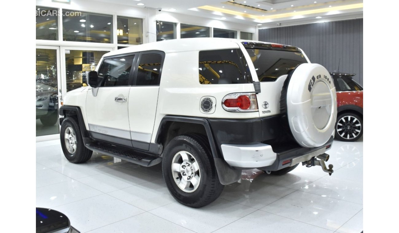 Toyota FJ Cruiser EXCELLENT DEAL for our Toyota FJ Cruiser ( 2010 Model ) in White Color GCC Specs