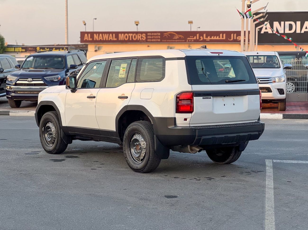 تويوتا برادو EXPORT ONLY - TOYOTA PRADO 2.4L UBRAN BASIC