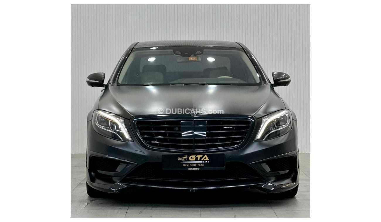 مرسيدس بنز S 63 AMG 2015 Mercedes-Benz Brabus S63 AMG, Service History, 650HP, Low kms, GCC Specs