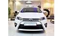 Toyota Yaris SE+ 1.5 2015 Gcc Specs