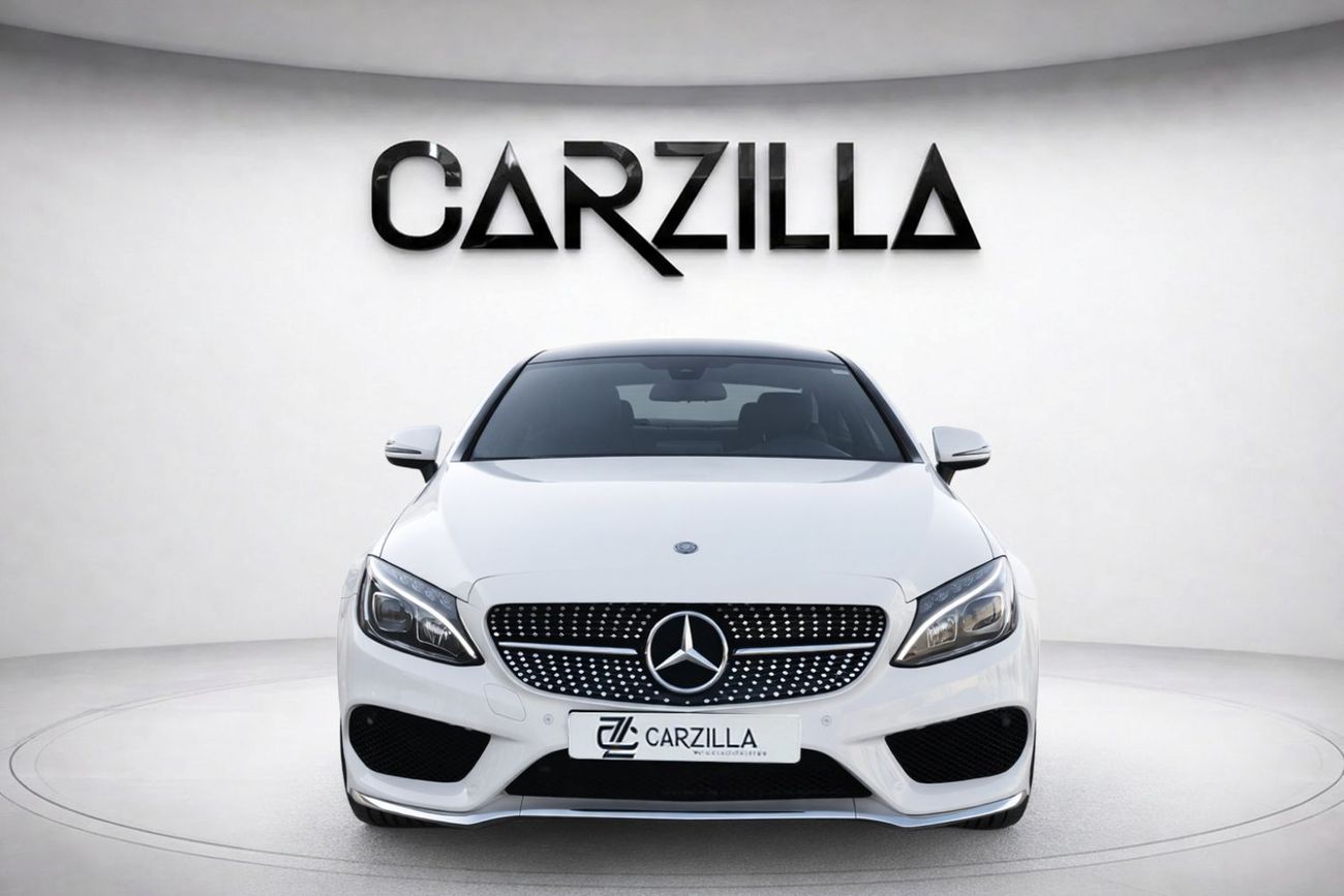 Mercedes-Benz C 300 Coupe AED 1,535 / Monthly l  0% Downpayment l C300 Coupe l Excellent Condition