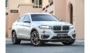 BMW X6 V8 GCC 2015 under warranty, no paint