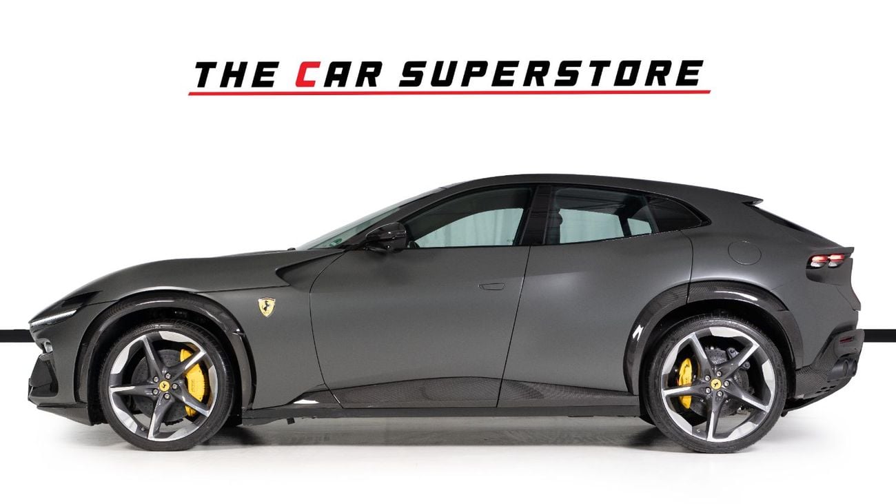 Ferrari Purosangue Naturally Aspirated V12-Full Carbon Fiber Package-BURMESTER High End Audio