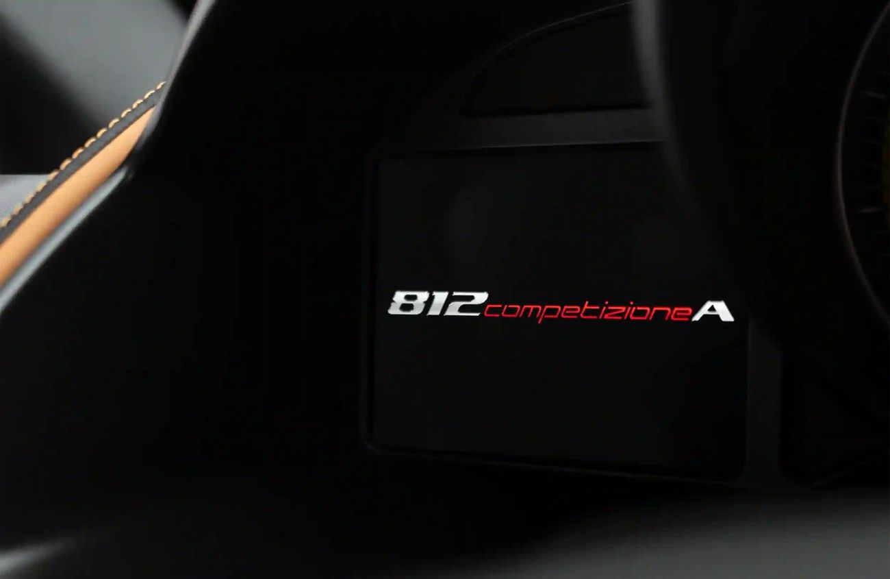 Ferrari 812 Competizione 6.5L V12 Naturally Aspirated Engine