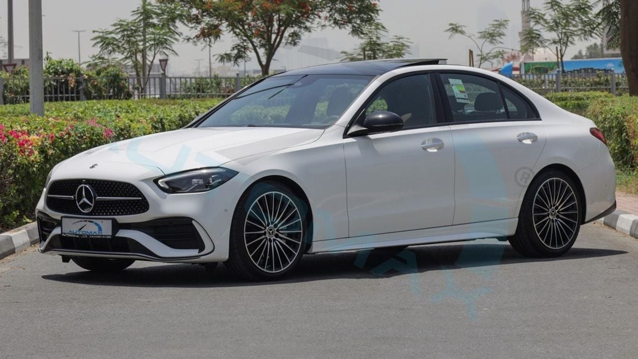 مرسيدس بنز C 200 AMG Premium EQ Boost 1.5L RWD 2026 GCC 0Km With 2 Years Unlimited Mileage Warranty @Official Dealer