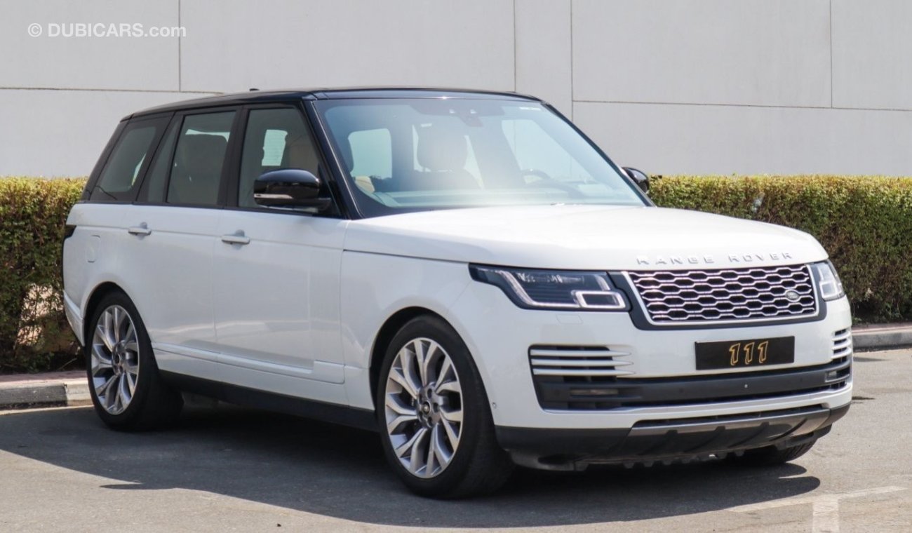 Land Rover Range Rover Vogue SE Supercharged Warranty / GCC Specifications