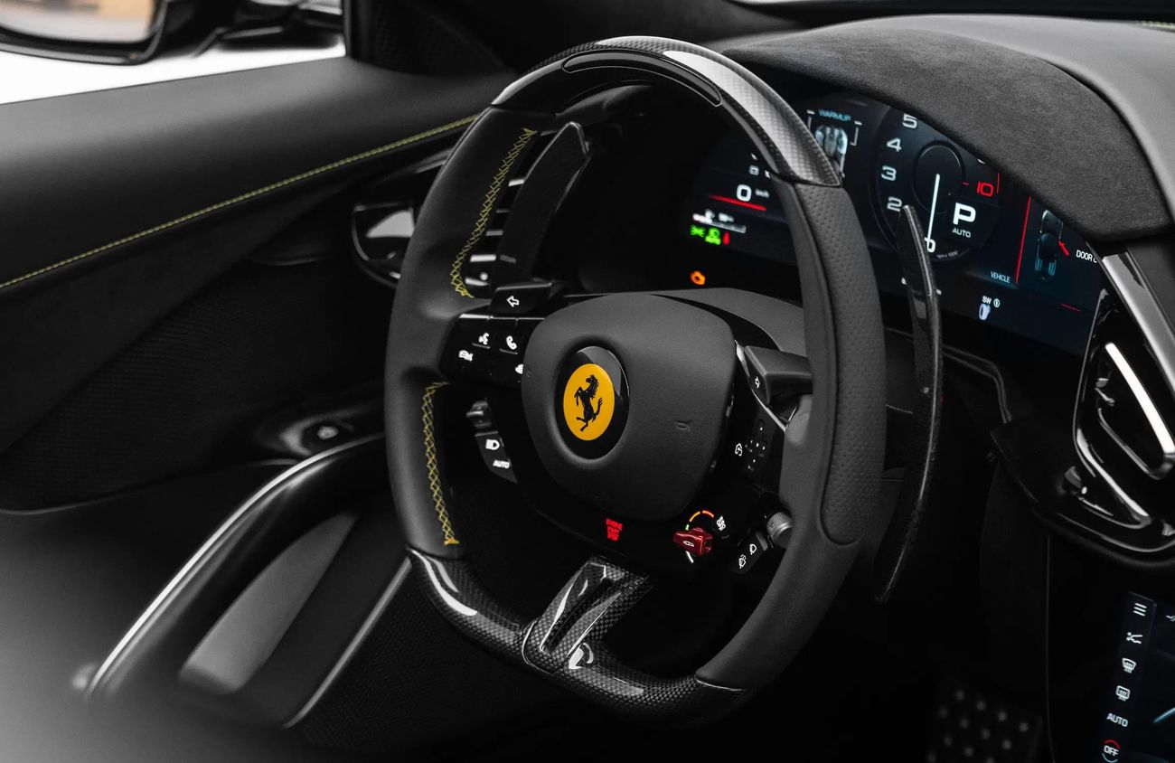 فيراري 12سيلندري 6.5L Naturally Aspirated V12 Engine