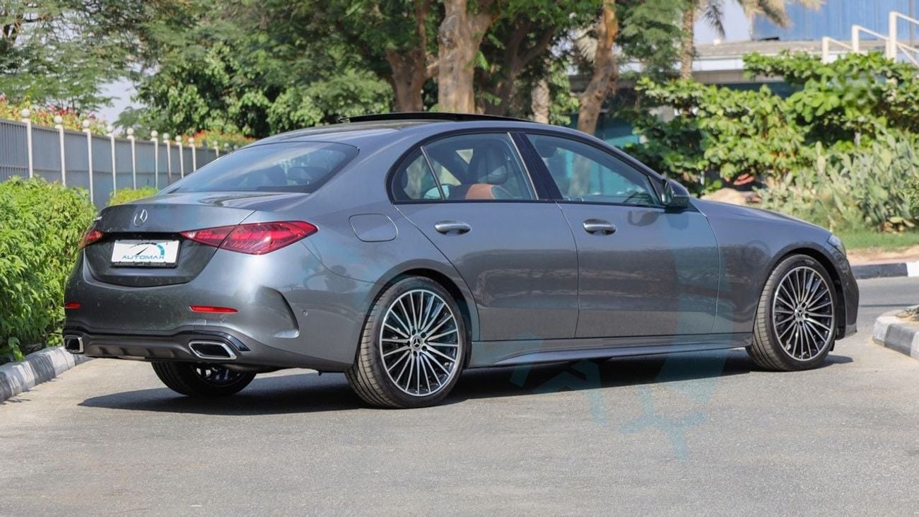 مرسيدس بنز C 200 AMG Premium EQ Boost 1.5L RWD 2026 GCC 0Km With 2 Years Unlimited Mileage Warranty @Official Dealer