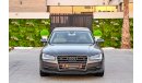 Audi A8 L 3.0L | 1,956 P.M | 0% Downpayment | Magnificent Condition!