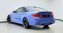 BMW M4 STD 2017 BMW M4 Coupe, Service History, Carbon Fiber Package, Fully Loaded, Excellent Condition, GCC