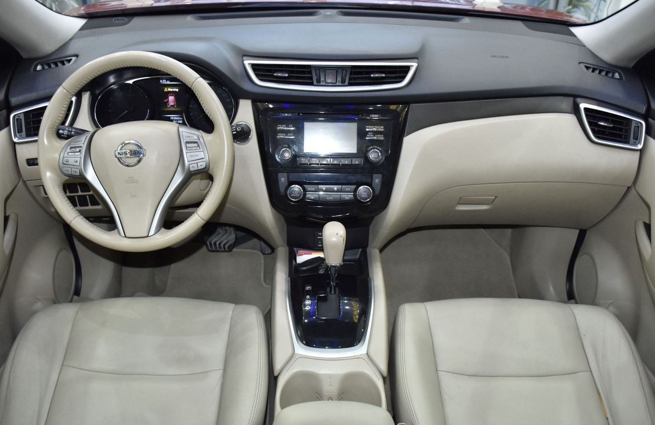 Nissan XTrail EXCELLENT DEAL for our Nissan X-Trail 2.5 SV 4WD ( 2015 Model ) in Red Color GCC Specs