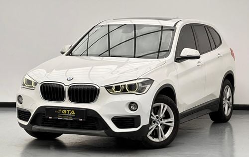 BMW X1 sDrive 20i 2.0L 2019 BMW X1 sDrive20i, 1 Year Warranty Unlimited, Full Service History, GCC