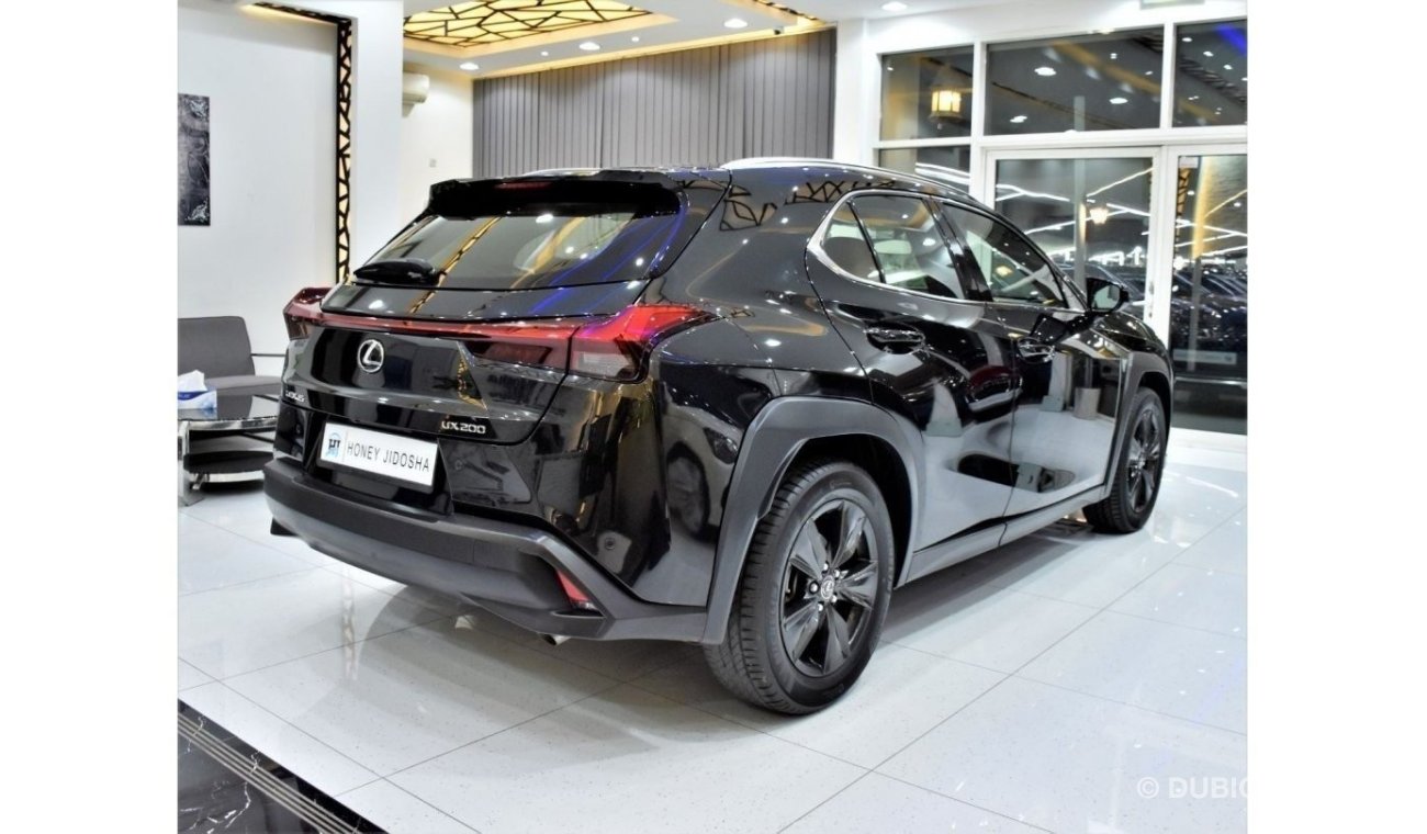 لكزس UX 200 EXCELLENT DEAL for our Lexus UX200 ( 2020 Model ) in Black Color GCC Specs