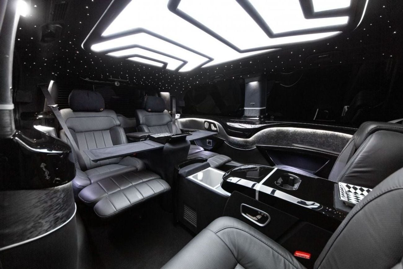 Mercedes Benz V300 AVANTGARDE ERTEX LUXURY DESIGN - PRADA BLACK KNIGHT