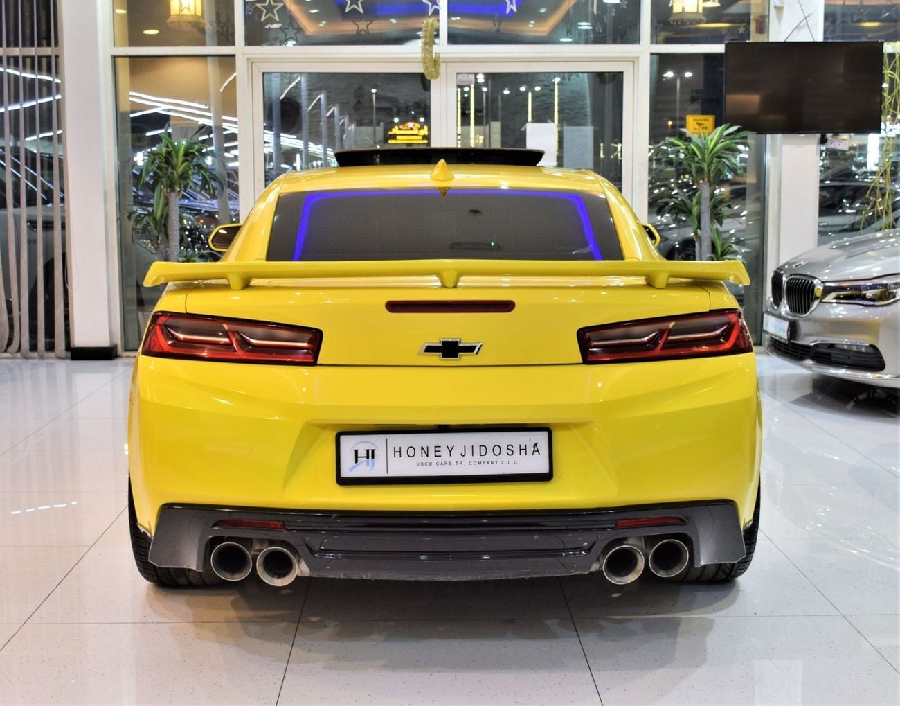 Chevrolet Camaro EXCELLENT DEAL for our Chevrolet Camaro SS V8 2018 Model!! in Yellow Color! American Specs